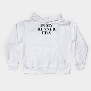 In My Runner Era Running Kids Hoodie